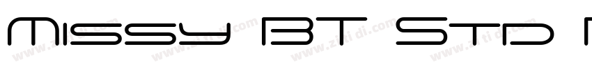 Missy BT Std Roman字体转换